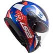 Slika KACIGA LS2 FF353 RAPID STRATUS CRNO-CRVENO-SIVA