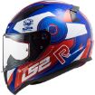 Slika KACIGA LS2 FF353 RAPID STRATUS CRNO-CRVENO-SIVA