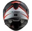 Slika KACIGA LS2 FF800 STORM NERVE CRNO-CRVENA