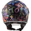 Slika KACIGA LS2 OF558 SPHERE LUX BLOOM PLAVO-RUŽIČASTA