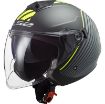 Slika KACIGA LS2 OF573 TWISTER II LUNA MAT CRNO-TITANIUM 