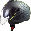 Slika KACIGA LS2 OF573 TWISTER II LUNA MAT CRNO-TITANIUM 