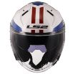 Slika KACIGA LS2 OF603 INFINITY II SPECIAL BIJELO-PLAVA