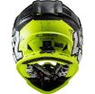 Slika KACIGA LS2 MX437FAST EVO CRUSHER CRNO-ŽUTA 
