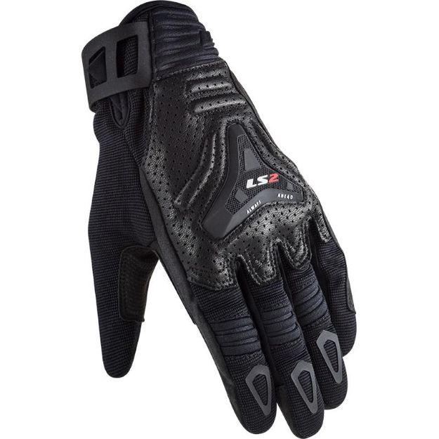 Slika RUKAVICE LS2 ALL TERRAIN MUŠKE CRNE 