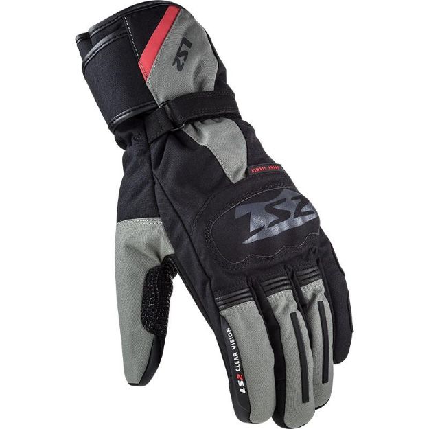 Slika RUKAVICE LS2 SNOW MUŠKE CRNO-SIVE 