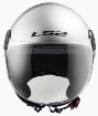 Slika KACIGA LS2 OF558 SPHERE SOLID SREBRENA