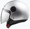 Slika KACIGA LS2 OF558 SPHERE SOLID SREBRENA