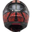Slika KACIGA LS2 FF353 RAPID XTREET MAT CRNO-CRVENA