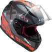 Slika KACIGA LS2 FF353 RAPID XTREET MAT CRNO-CRVENA