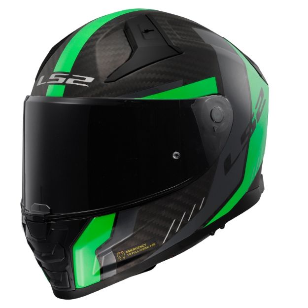 Slika KACIGA LS2 FF811 VECTOR II C GRID MAT ZELENA