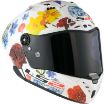 Slika KACIGA LS2 FF805 THUNDER C GP AERO FLOWERS BIJELA 