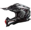 Slika KACIGA LS2 MX700 SUBVERTER EVO II ARCHED CRNO-SREBRENA-TITANIUM 