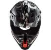 Slika KACIGA LS2 MX700 SUBVERTER EVO II ARCHED CRNO-SREBRENA-TITANIUM 