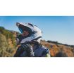 Slika KACIGA LS2 MX701 EXPLORER SPIRE CRNO-TITANIUM-CRVENA 
