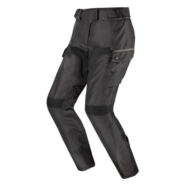 Slika HLAČE LS2 TRAVEL ŽENSKE SHORT CRNO-SIVE 