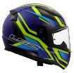 Slika KACIGA LS2 FF353 RAPID II FLITZ H-V ŽUTO-PLAVA 