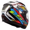 Slika KACIGA LS2 FF353 RAPID II XDRON BIJELO-NEON NARANČASTA 
