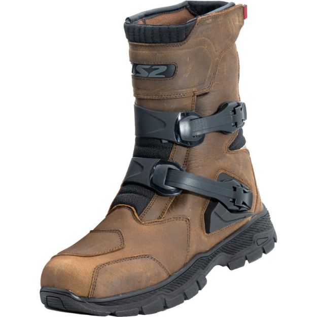 Slika MOTO CIPELE LS2 ADVENTURE WP MUŠKE SMEĐE 