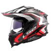 Slika KACIGA LS2 MX701 EXPLORER KARBON FRONTIER II CRVENA 