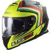 Slika KACIGA LS2 FF800 STORM NEPA REPL. ŽUTO-CRNA 