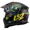 Slika KACIGA LS2 OF606 DRIFTER RAYZ CRNO-PLAVA 