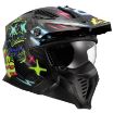 Slika KACIGA LS2 OF606 DRIFTER RAYZ CRNO-PLAVA 
