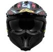 Slika KACIGA LS2 OF606 DRIFTER RAYZ CRNO-PLAVA 