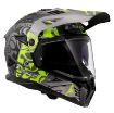 Slika KACIGA LS2 MX702 PIONEER II RANGI H-VIS ŽUTA 