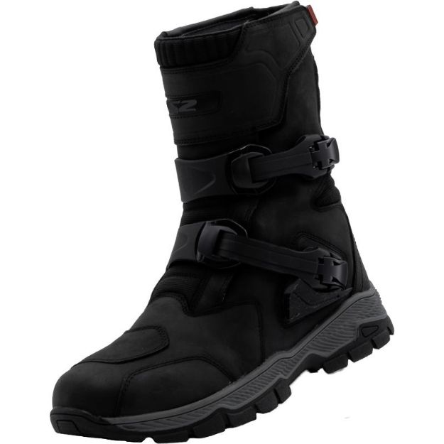 Slika MOTO CIPELE LS2  ADVENTURE WP MUŠKE CRNE 