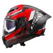 Slika KACIGA LS2 FF807 DRAGON KARBON TRAX CRVENA L 