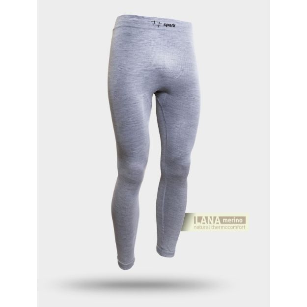 Slika PODHLAČE SPARK GIAU BEŠAVNE MERINO VUNA SIVE 