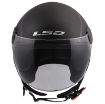 Slika KACIGA LS2 OF558 SPHERE LUX II MINIM MAT CRNO-CRVENA 