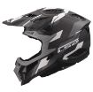 Slika KACIGA LS2 MX703 C X-FORCE PHANTOM MAT CRNO-SIVA 