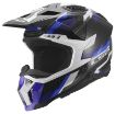 Slika KACIGA LS2 MX703 C X-FORCE PHANTOM BIJELO-PLAVA 