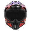 Slika KACIGA LS2 MX708 FAST II GROTESK MAT LJUBIČASTO-NARANČASTA 