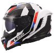 Slika KACIGA LS2 FF818 STORM III SPORTY BIJELO-PLAVO-CRVENA 