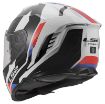 Slika KACIGA LS2 FF818 STORM III SPORTY BIJELO-PLAVO-CRVENA 