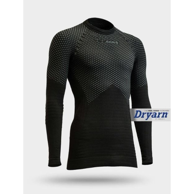 Slika PODMAJICA SPARK BLAZY 4 SEASONS DRYARN CRNO-SIVA 