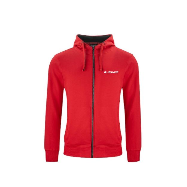 Slika MAJICA SA KAPULJAČOM LS2 2024 CRVENA 