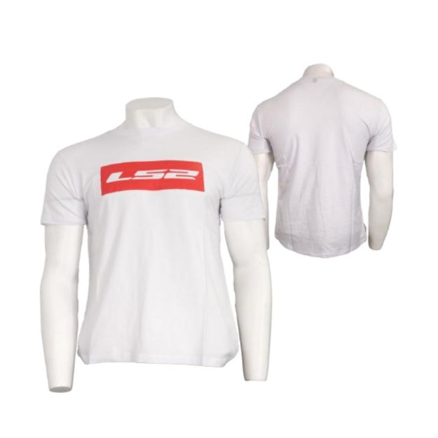 Slika MAJICA LS2 (T-SHIRT) BIJELA 