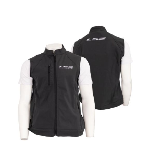 Slika PRSLUK LS2 SIVO SREBRENI 