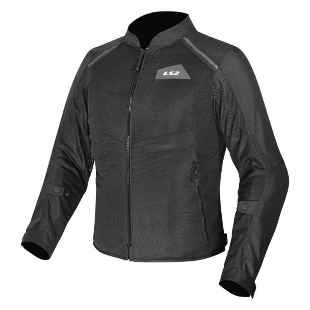 Slika JAKNA LS2 BREEZE ŽENSKA CRNA 