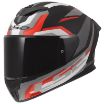 Slika KACIGA LS2 FF820 RAPID III HYPER MAT CRNO-CRVENA 